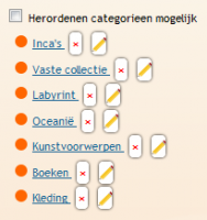 admin module shop categories